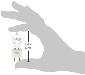 Ushio BC2496 1000252 - DYS-5 - Stage & Studio Incandescent-Bulb-G7-600W - 125V - GY9.5 Base - 3200K