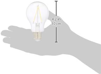 Amazon Basics A19 LED Light Bulbs 40 Watt Equivalent, Daylight White(5000K), Energy Efficient 3.5W, Non-Dimmable, 10,000 Hour Lifetime, 6 Count (Pack of 1)