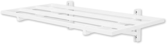 StoreYourBoard 2-Pack Heavy Duty Wall Shelves 2ft x 4ft – Wall-Mounted Garage Storage Shelving and Organization for Sheds, Closets, or Utility Rooms – Holds 200 lbs - White