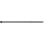 Jake Sales #14 X 5 Heavy Duty Black Timber/Log/Landscaping Wood Screws - Exterior Coated Heavy Duty Screws. 10 x 50 Count Boxes - 500 Screws