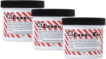 Cutting Paste for Drilling Metal - 10 Oz Tub (3-Pack) | Made in USA | Beeswax Cutting Oil for Drilling | High-Performance Tapping & Cutting Wax | Saw Blade Lubricant & Drill Cutting Fluid
