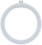 Technical Precision T4 Type 12 Watts Fluorescent Round Tube Bulb Replacement for VTLAMP10 Desk Lamps 5.4 Inch OD Circular Tube Light G10q-4 4-Pin Square Base - 6400K Light - 1 Pack