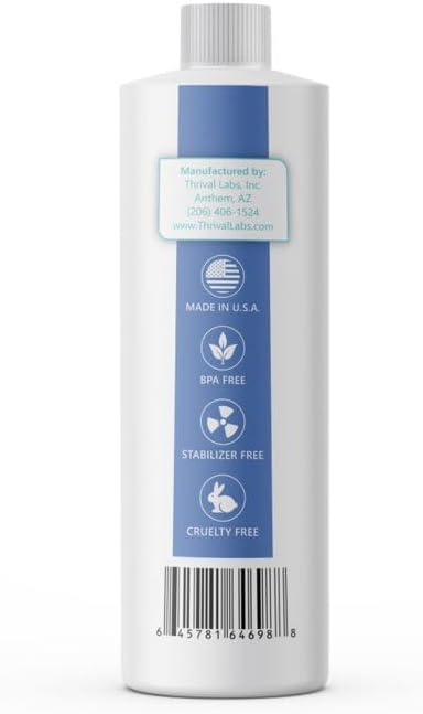 ProH2O2 3% Food Grade Hydrogen Peroxide – Natural Cleaner & Disinfectant – Suitable for Household Use – Ideal for Cleaning, Sanitizing & Gargle – 8 fl oz (Spray Bottle)