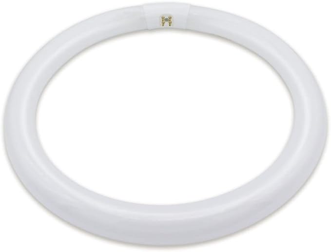 lumenivo FC16T9 40W Circline Fluorescent Bulb Replacement 16 Inches - T9 Bulb with 4-Pin Base (G10Q-4) – 2700K Warm White - 1 Pack