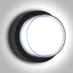 LED Porch Lights Outdoor 12W 6500K LED Wall Lighting Double-Layer Cover Aluminum Exterior Light Fixture Wall Mount IP65 Waterproof for Stairway Garage Patio Bedroom