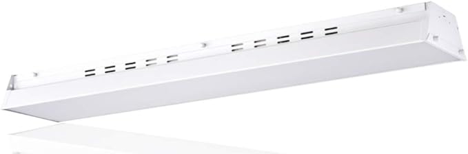 85 Watt 4 Foot High Bay | 5000K Daylight High Output 11394 Lumens | Wired 85W 100-277V High Bay | 50000 Life Hours 141LM/w | 1 Pack by GoodBulb