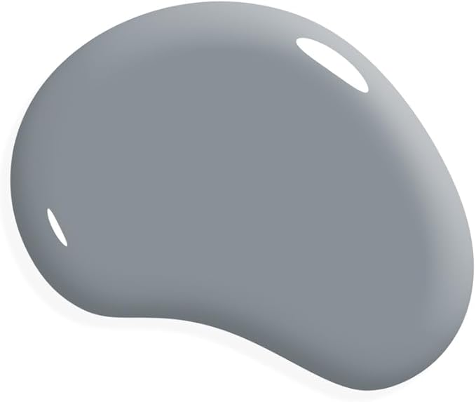 AMY HOWARD AT HOME Chalk-Based One Step Paint for Furniture, Cabinetry, Decor, Finish, and More | No Stripping, Sanding, or Priming | Medium Base | 16 Ounce | Glover Gray