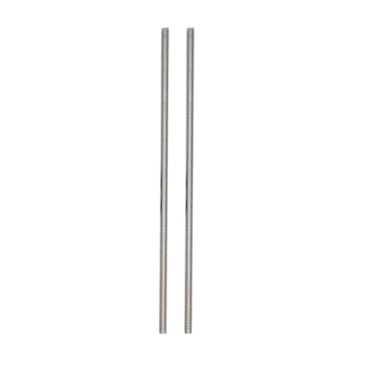 1/4"-20 Fully Threaded Rod Studs 2 Pack 10" Long Threaded Screw 304 Stainless Steel Right Hand Threads All Threaded Rod Studs for Anchor Bolts Clamps Hangers U-Bolts