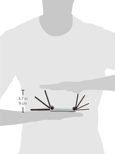 EKLIND 22571 Classic Steel Handle Fold-up TORX star Key - 7pc set T10-T40