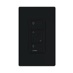 Lutron Caseta Original Smart Dimmer Switch (Lutron Smart Hub Required), for LED Lights, 150 Watt, Single-Pole/3-Way, No Neutral Required, PD-6WCL-BL, Black, 4 Pack