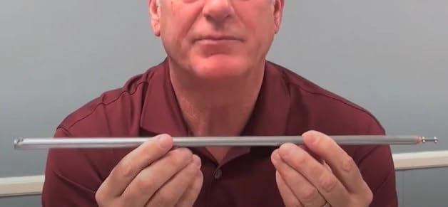 WRS Caldwell Series 50 Spiral Balance for Tilt Windows-3/8", 13" Length, Red Tip(7-17 lbs)-Durable Laser Welded Aluminum Tube for Smooth Window Operation in Residential & Commercial Tilt Windows