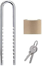 Solid Brass Outdoor Padlocks, 2 inch Wide Body, 4 Pack Keyed Alike Locks with Removable Adjustable-Length Shackle