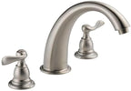 Delta Faucet Windemere 2-Handle Widespread Roman Tub Faucet Trim Kit, Deck-Mount, Stainless BT2796-SS (Valve Not Included), 6.50 x 11.00 x 11.00 inches