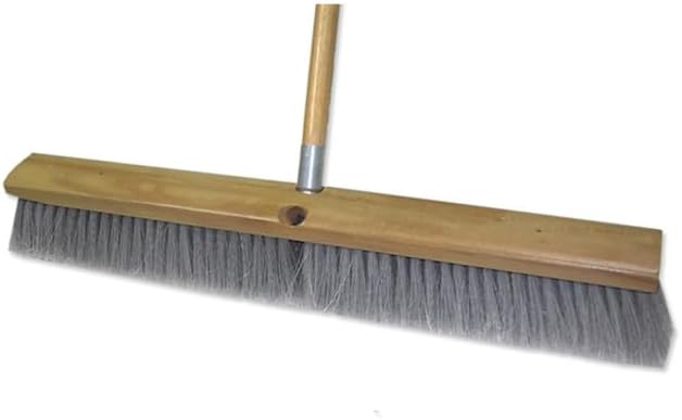 Fine Sweep Wood Floor Brush 36” (No Handle) | Durable Wooden Brush for Indoor & Outdoor Use Brush for Smooth Surfaces | Versatile Cleaning Tool for Home & Commercial Use