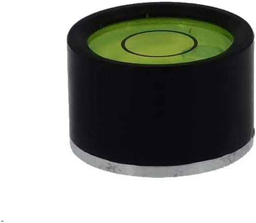 GPS RTK level, centering rod, carbon fiber horizontal bubble accessories with screw holes (18x11.5mm black green)