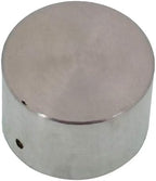 Mini Metal universal horizontal bubble water level balance bubble level round 20x14mm (Silver brown）