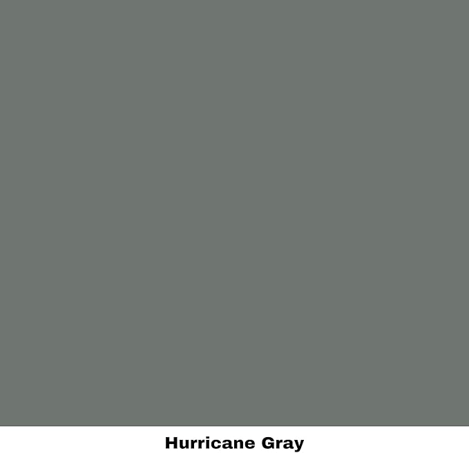 Dixie Belle Paint Company Chalk Finish Furniture Paint - Hurricane Gray (4oz) - Matte Medium Gray Chic Chalk Mineral DIY Furniture Paint