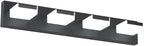 Aipsun Matte Black Bathroom Light Fixtures 4 Lights LED Modern Wall Light Over Mirror (White Light 6000K)