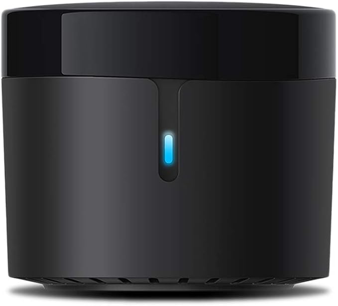 BroadLink RM4 Mini IR Universal Remote Control (2.4 GHz Wi-Fi Only), Smart Home Automation Wi-Fi Infrared Blaster for TV, AC, STB Audio, Works with Alexa, Google Home, IFTTT