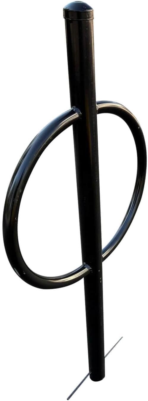 Sandbaggy Post and Ring Bike Rack - Commercial Outdoor Bike Parking Racks (In-Ground, 20)