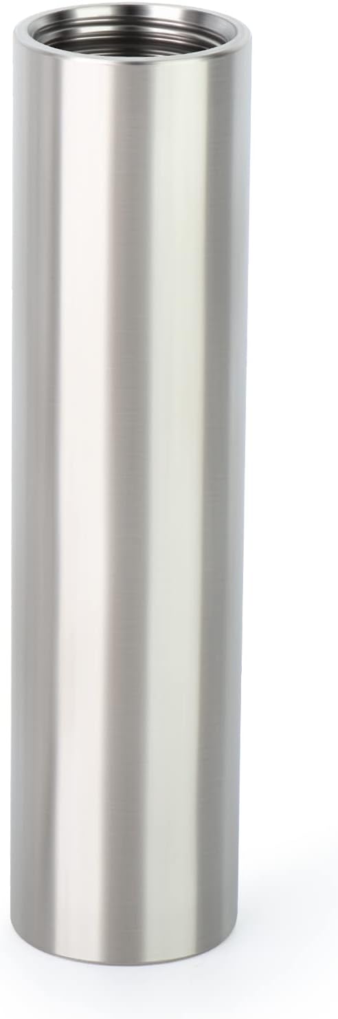 TAISHER 2PCS Stainless Steel Pipe Fittings, 1/4" NPT x 1/4" NPT Female Threaded, 4" Length Nipple Cast Pipe