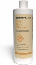 Furniture Clinic Vinyl Floor Cleaner | Dilutes to 170 FL Oz | Easy and Safe Application | Quick-Drying with Lavender Aroma | 17oz / 500ml