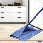 Superio Microfiber Squeegee Mopping Towel Extra Large Miracle Cloth 20 x 30 Streak Free Microfiber Floor Cloth-Rag for Cleaning House, Kitchen, Bathroom-Scratch Free- 2 Pack