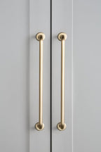 Goo-Ki 7.56"(192mm) c-c Champagne Bronze Cabinet Handle Drawer Pulls Zinc Alloy Kitchen Hardware - 6 Pack Modern Bar Pull Handles for Cupboard Wardrobe,9338UBR-192