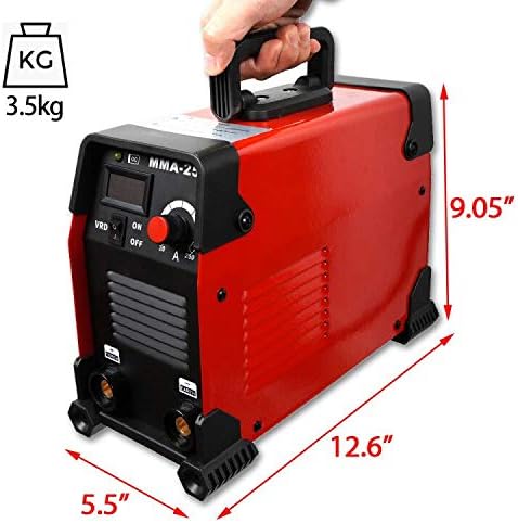 Shikha 250Amp ARC Welding Machine Dual 110 220 volts,Portable DC Inverter Welder 20-250Amp IGBT Digital Display LCD with Welder Inverter Welding Machine Kits