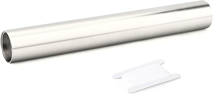 TAISHER 1PCS Stainless Steel Pipe Fittings, 1-1/2" NPT Female x 1-1/2" NPT Female Threaded, 16" Length Nipple Cast Pipe