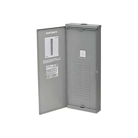 Leviton 30 Space Outdoor Load Center with 200A Main Circuit Breaker, LR320-BDD