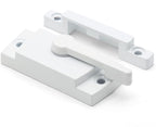 Uenhoy 4 Pack Cam Action Window Sash Locks for Double Hung Windows, White Sash Window Locks for Vertical & Horizontal Sliding Windows