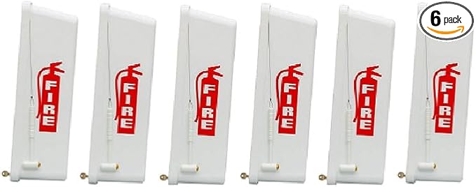 5# Fire Extinguisher Cabinets Box Indoor/Outdoor White Lot of 6