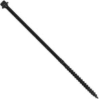 Jake Sales #14 X 7 Heavy Duty Black Timber/Log/Landscaping Wood Screws - Exterior Coated Heavy Duty Screws. 1 x Full Box - 450 Screws