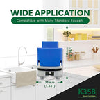 Kerox K35B 35 mm Faucet Cartridge Replacement - Single Lever OEM Faucet Part, Fits American Standard 7038, La Torre & Delta Faucets