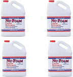 Nu-Foam Liquid Detergent for Bar Glassware – Original Streak-Free Solution - Hand Washing Bar, Tavern, Brewery Supplies - Spotless Serving Glasses - Concentrated- Easy On Hands - 1 Gallon- 4 Pack Case