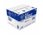 The Safety Zone GNPR-XL-1A Powder Free Blue Nitrile Gloves, Size XL, Case of 1,000