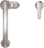 Pfister Miri Kitchen Faucet with Pull Down Sprayer and Soap Dispenser, Single Handle, High Arc, Spot Defense Stainless Steel Finish, F5297MRGS