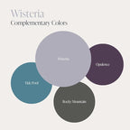 Country Chic All-in-One Chalk Paint for Furniture, Cabinets, Home Decor, Eco-Friendly, Matte Finish, Built-In Primer & Top Coat for Wood, Metal - Wisteria (Light Purple) - Quart 32 oz (950 ml)