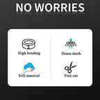 Window Screen Repair Tape,4inX 16.5FT Heavy Duty Screen Repair Kit for Window Screen and Screen Door Tears Holes,Strong Adhesive & Waterproof Window Screen Patch