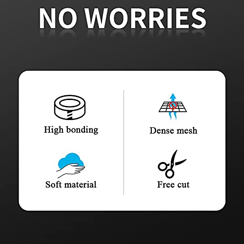 Window Screen Repair Tape,4inX 16.5FT Heavy Duty Screen Repair Kit for Window Screen and Screen Door Tears Holes,Strong Adhesive & Waterproof Window Screen Patch