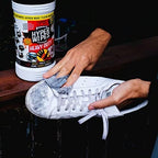 Hyper Wipes, 1 Pack Heavy Duty Hand & Tool Cleaning Wipes, 7"x12" Size Multi-Surface Cleaning Wipes, Degreasing, All Purpose Cleaner, Bathroom, Mechanic, Work Surface Wipes, 35 Count Canister