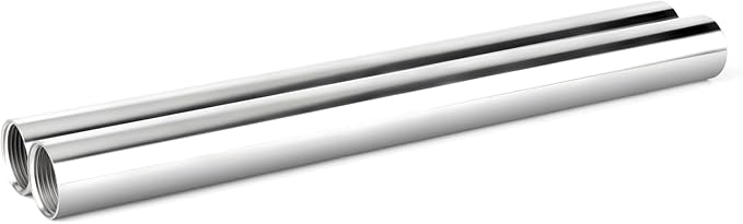 TAISHER 2PCS Stainless Steel Pipe Fittings, 3/4" NPT Female x 3/4" NPT Female Threaded, 16" Length Nipple Cast Pipe