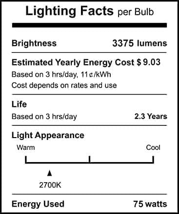 75W Par30 Halogen Flood Light Bulbs 120V,Par30 Long Neck Halogen Bulbs E26 Base,Dimmable 2700K Warm White Halogen Light Bulb 6 Pack for 5-6in Recessed/Ceiling Cans/Accent/Tracking Lighting