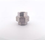 1/2" 316 Stainless Steel Class #150 Threaded Union FNPT x FNPT Pipe Fitting 1/2" inch