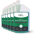 Zogics Organic Acid Restroom Cleaner, Case of 6-32 oz Bottles - Each Bottle Makes up to 16 Quarts - Meets ECOLOGO Standards