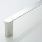 RANDOM 18 inch Towel Bar Mirror Chrome Hand Towel Holder Bathroom Hardware Accessories Towel Rack for Bathroom Kitchen SUS304 Stainless Steel Towel Rod Modern Hotel Style Wall-Mounted.96026-2-18C