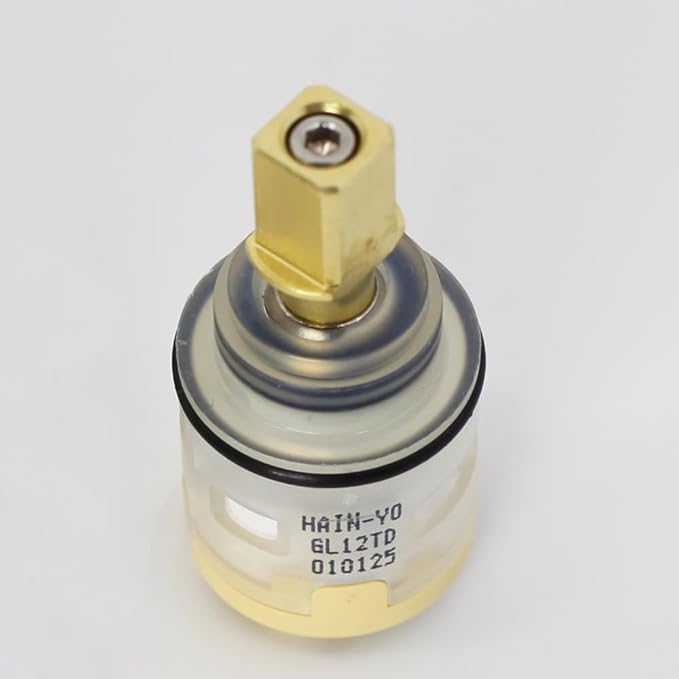 Hain-Yo GL12TD 25mm Ceramic Faucet Cartridge | OEM faucet replacement part | Single Lever | Also replacement for Huntington Brass 3400009 Olympia Faucet PBA29799 and Jerich 25740