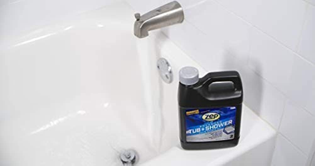 Zep Advanced Tub and Shower Drain Opener Gel - 32 Ounce - U49210 - Formulated for Hair, Soap and Conditioner