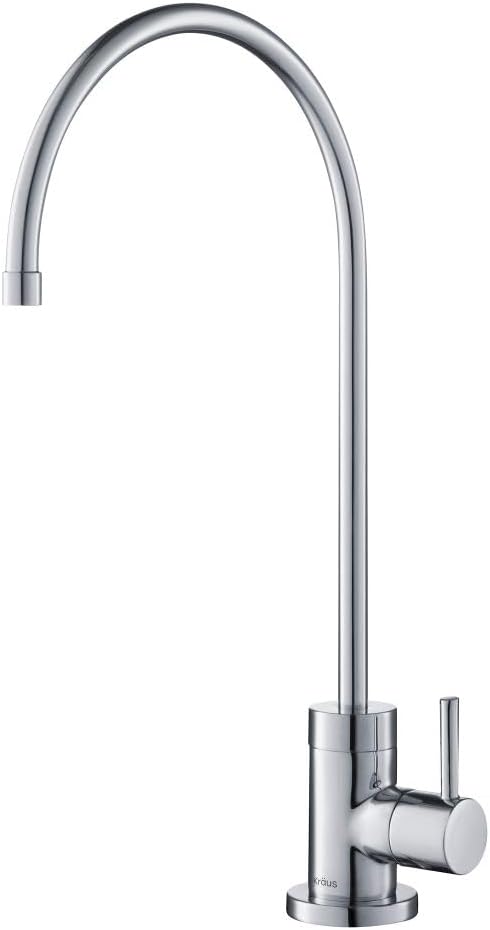 KRAUS Purita 100% Lead-Free Kitchen Water Filter Faucet in Chrome, FF-100CH